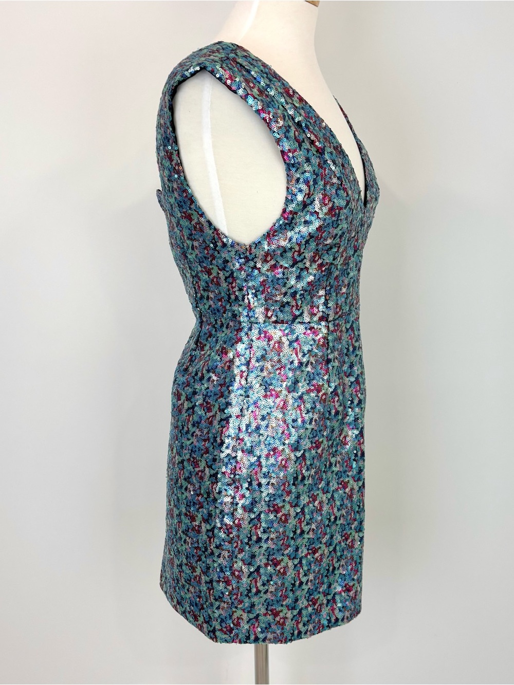 TopShop multicolour sequin dress - Picture 3 of 7